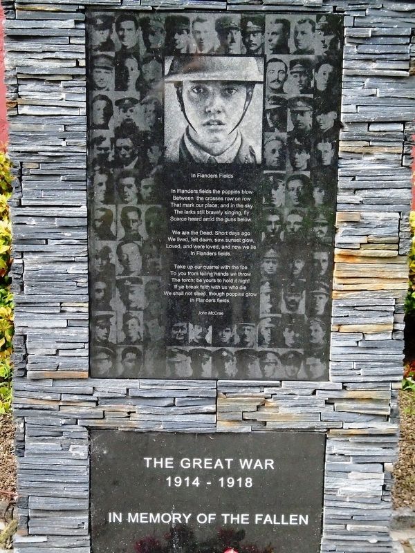 War Memorial - WWI Marker image. Click for full size.