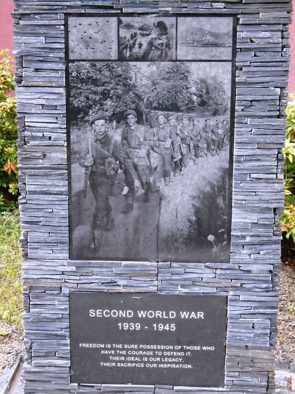 War Memorial - WWII Marker image. Click for full size.