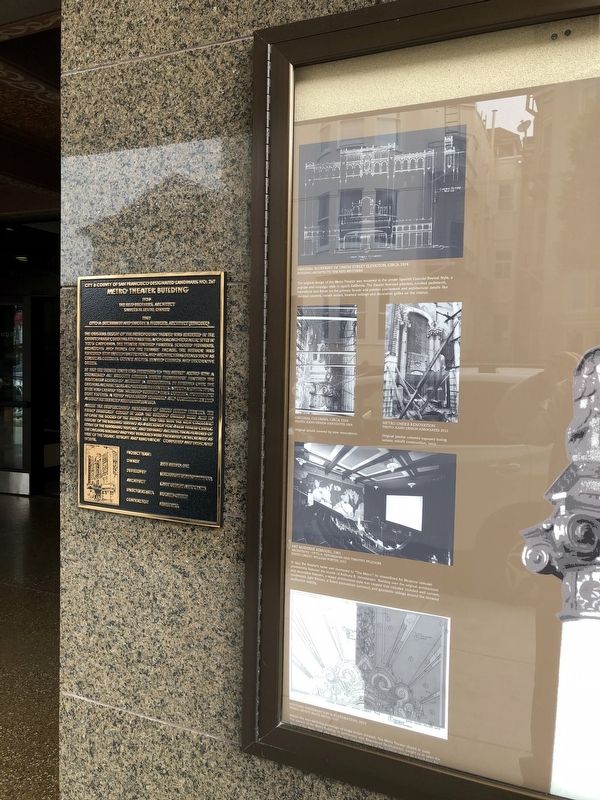 Metro Theater Building Marker image. Click for full size.