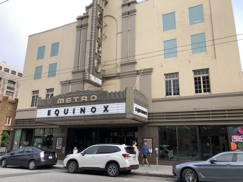 Metro Theater Building Marker image. Click for full size.