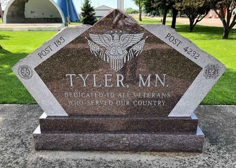 Tyler, Mn. Marker image. Click for full size.
