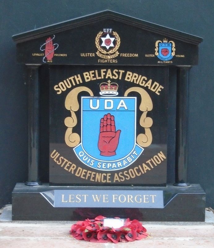 South Belfast Brigade Memorial Marker image. Click for full size.