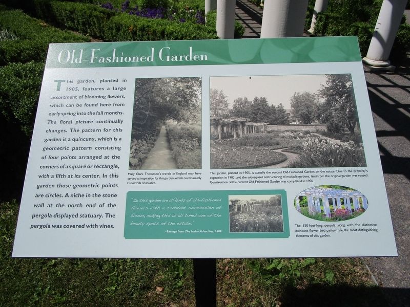 Old-Fashioned Garden Marker. Click for full size. Old-Fashioned Garden Marker image. Click for full size.