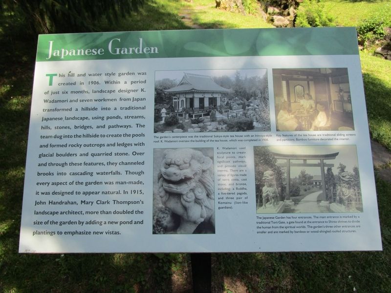 Japanese Garden Marker image. Click for full size.