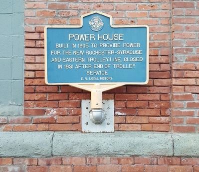 Power House Marker. Click for full size. Power House Marker image. Click for full size.
