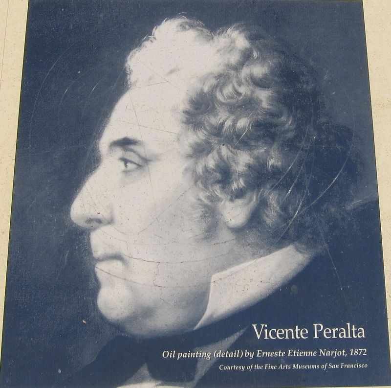 Marker inset: Vicente Peralta image. Click for full size.
