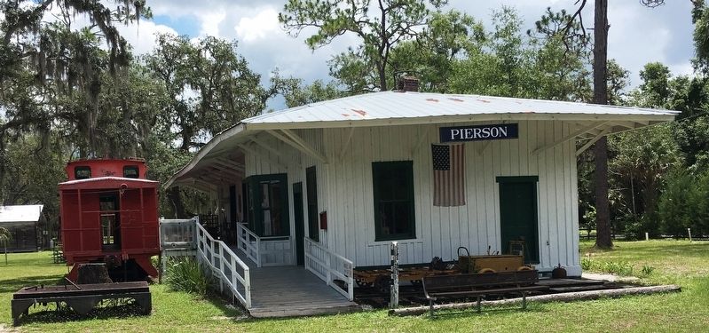 Pierson Depot image. Click for full size.