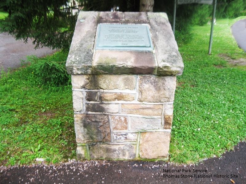 Casselman's Bridge, National Historic Landmark marker.. Click for full size. Casselman's Bridge, National Historic Landmark marker. image. Click for full size.
