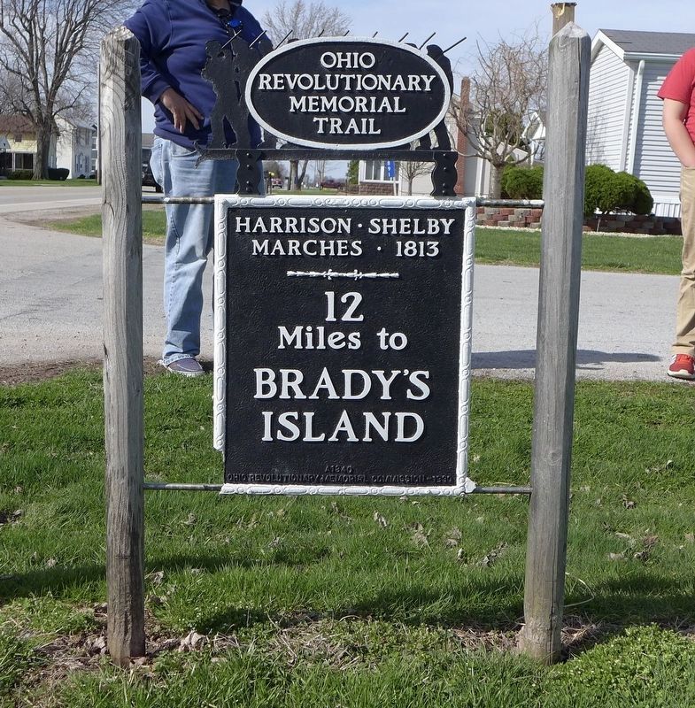 to Brady's Island / to Battle Island Marker. Click for full size. to Brady's Island / to Battle Island Marker image. Click for full size.