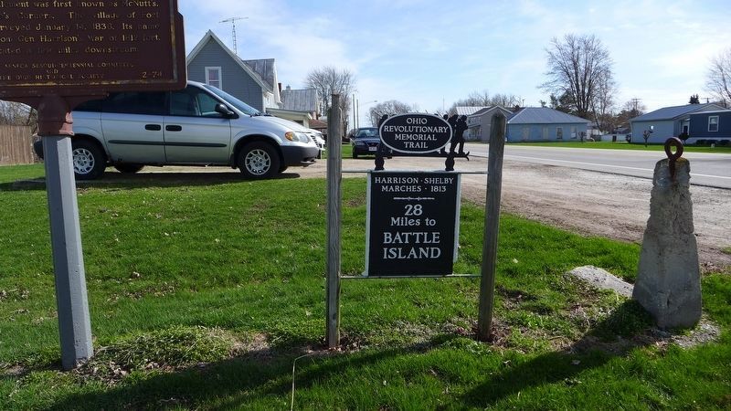 to Brady's Island / to Battle Island Marker. Click for full size. to Brady's Island / to Battle Island Marker image. Click for full size.