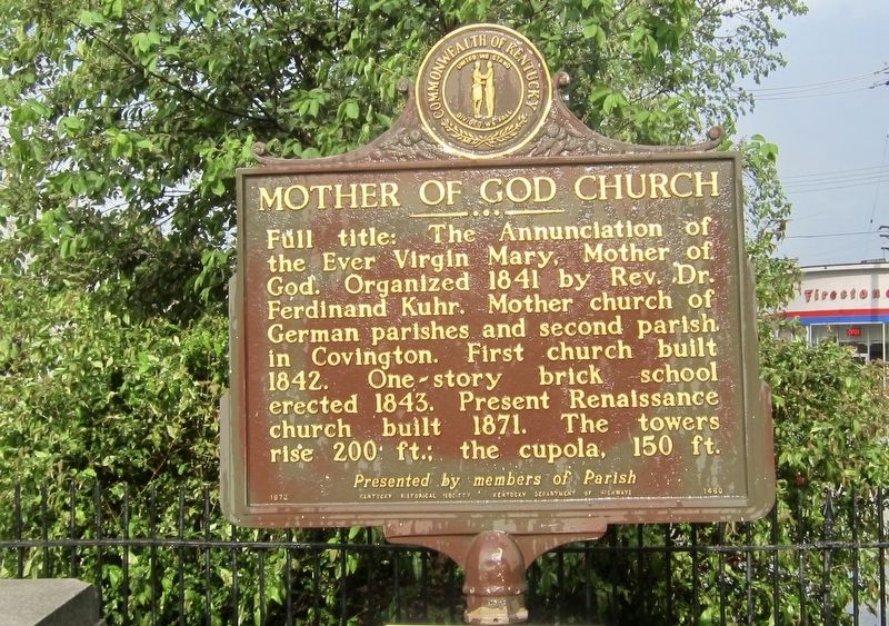 Mother of God Church / "Cradle of the Arts" Marker image. Click for full size.