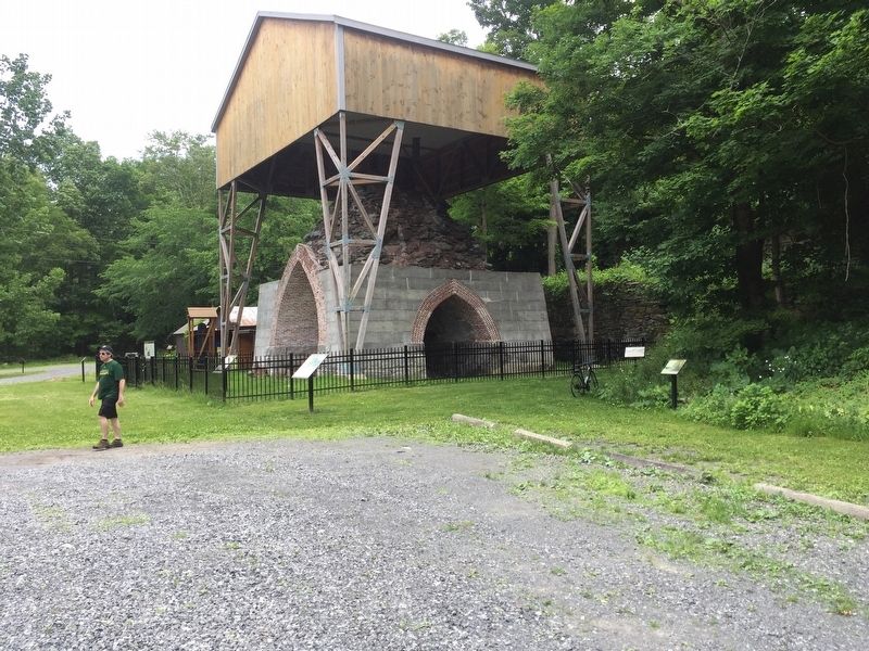 The Blast Furnace at Copake Falls Iron Works image. Click for full size.