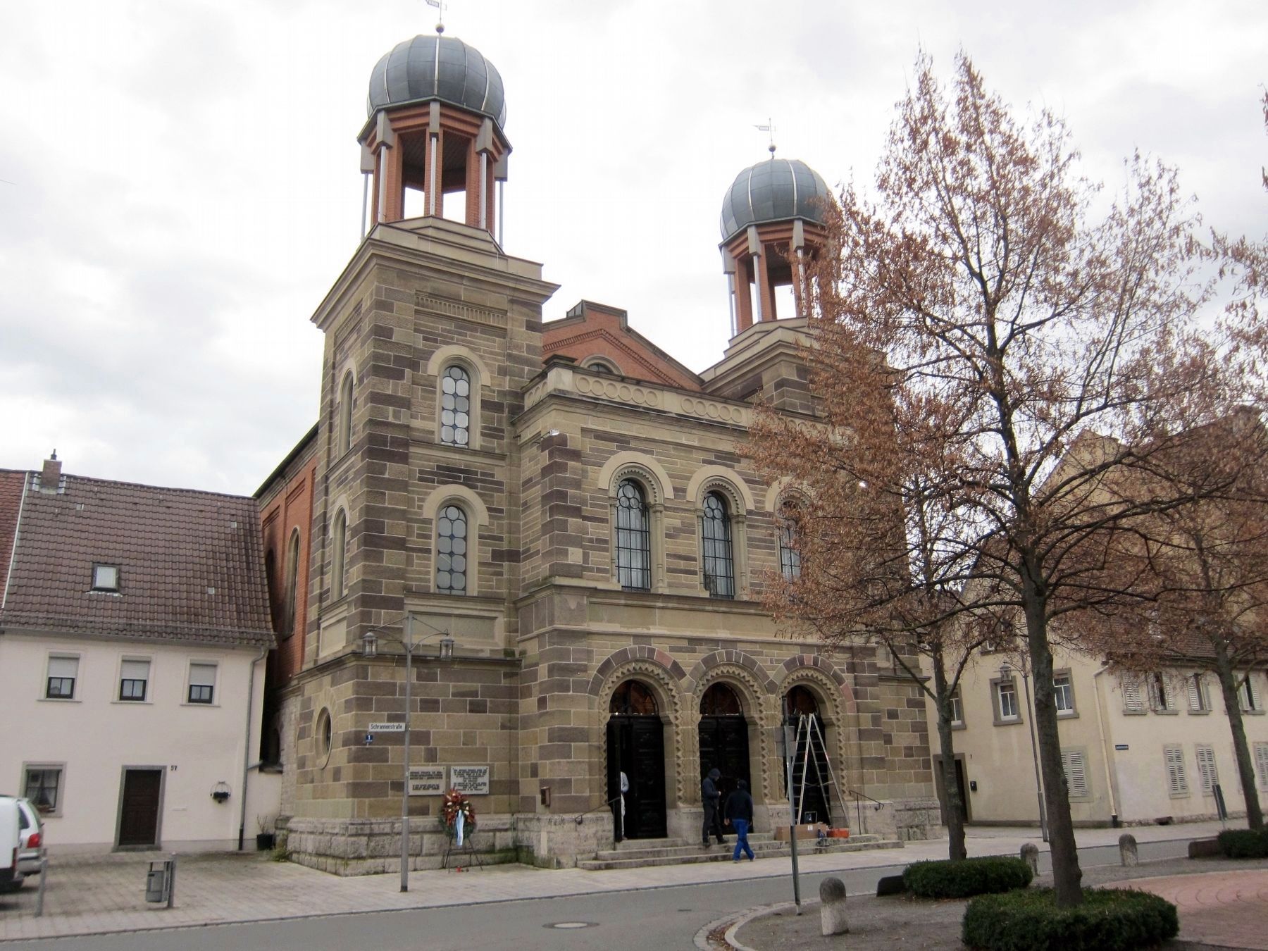 Alte Synagoge / Former Synagogue and Marker image. Click for full size.