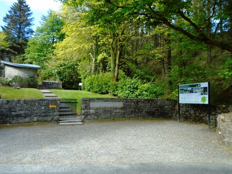 The German Military Cemetery, Glencree and Marker image. Click for full size.