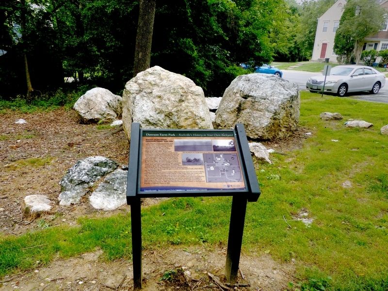 Rocky Glen Farm / Dawson Farm: 1840-1980 Marker image. Click for full size.