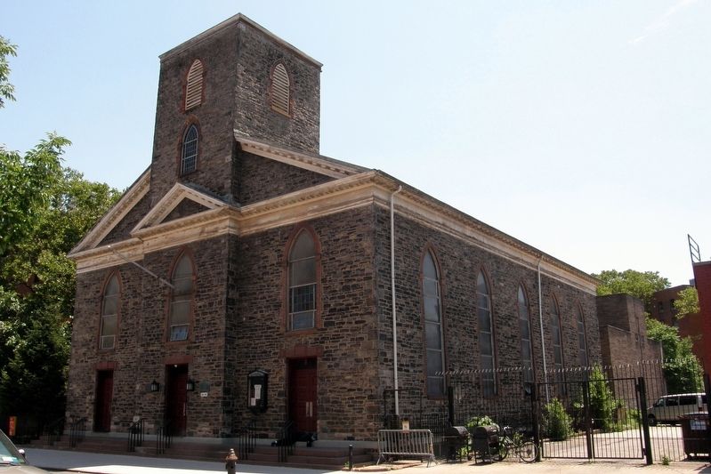 St. Augustine’s Chapel and Marker. Click for full size. St. Augustine’s Chapel and Marker image. Click for full size.