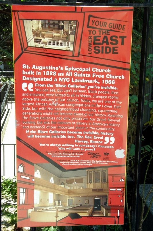 Nearby "City Lore" marker. Click for full size. Nearby "City Lore" marker image. Click for full size.