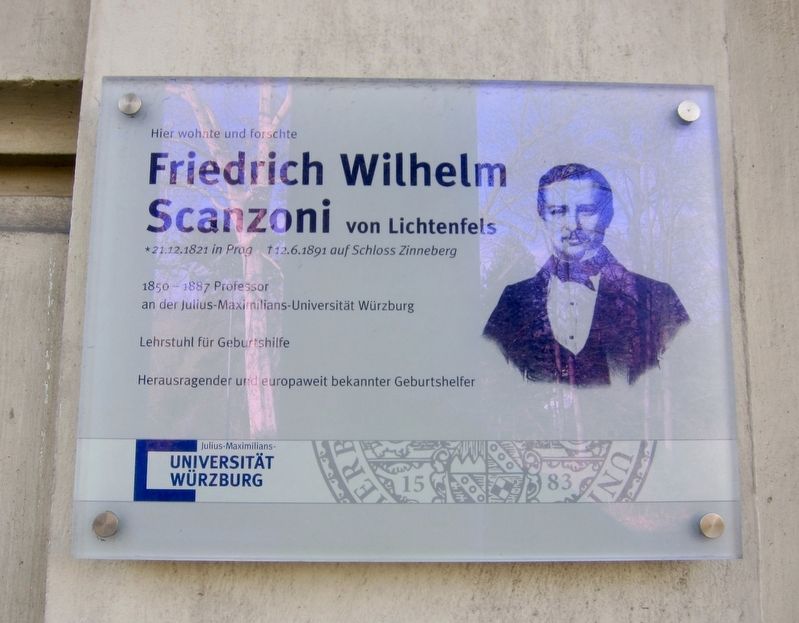 Friedrich Wilhelm Scanzoni <small>von Lichtenfels</small> Marker image. Click for full size.