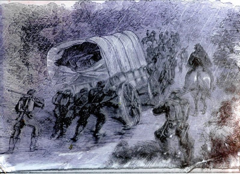 Wagons in the Rain image. Click for full size.