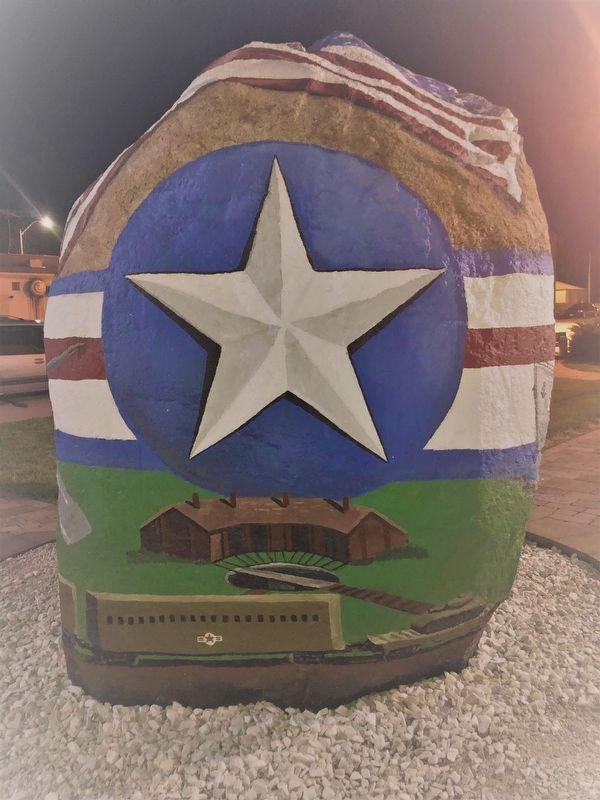 Manilla Freedom Rock Veterans Memorial image. Click for full size.