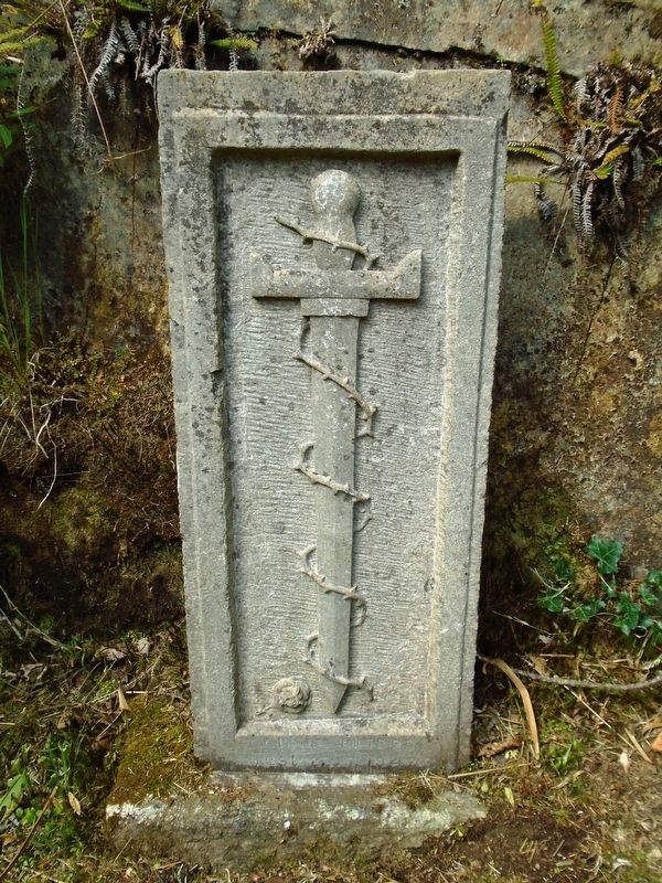 Original Goertz Grave Marker in the German Military Cemetery, Glencree image. Click for full size.