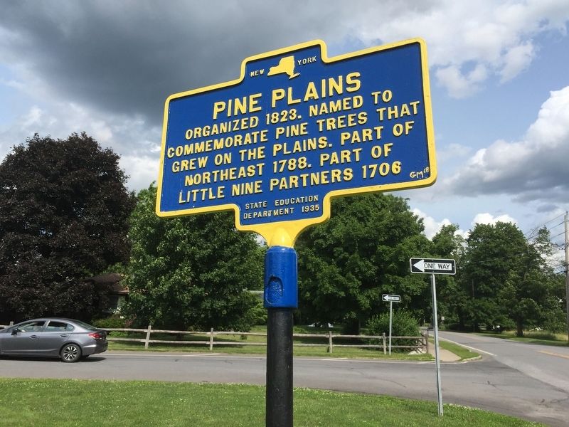 Pine Plains Marker image. Click for full size.