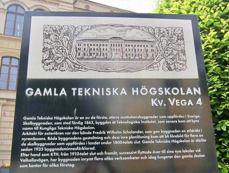 Technical School Marker image. Click for full size.