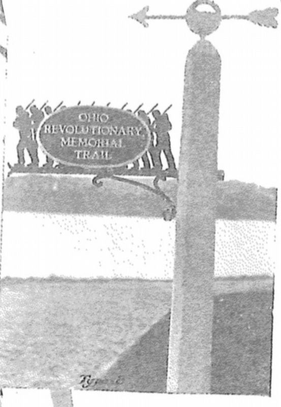 Ohio Revolutionary Memorial Commission, Type B, Directional Marker image. Click for full size.
