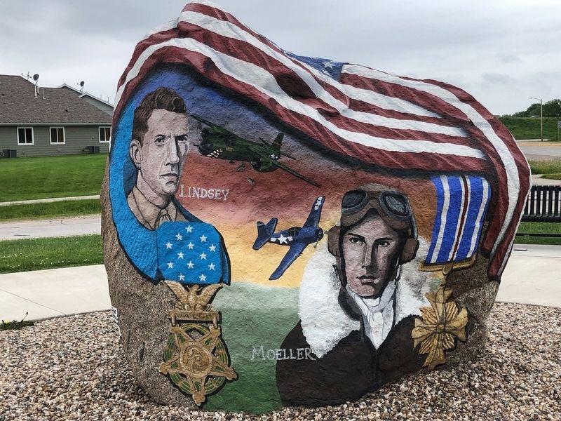 Fort Dodge Freedom Rock Veterans Memorial image. Click for full size.