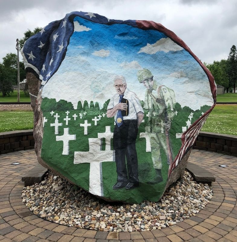 Ackley Freedom Rock Veterans Memorial. Click for full size. Ackley Freedom Rock Veterans Memorial image. Click for full size.