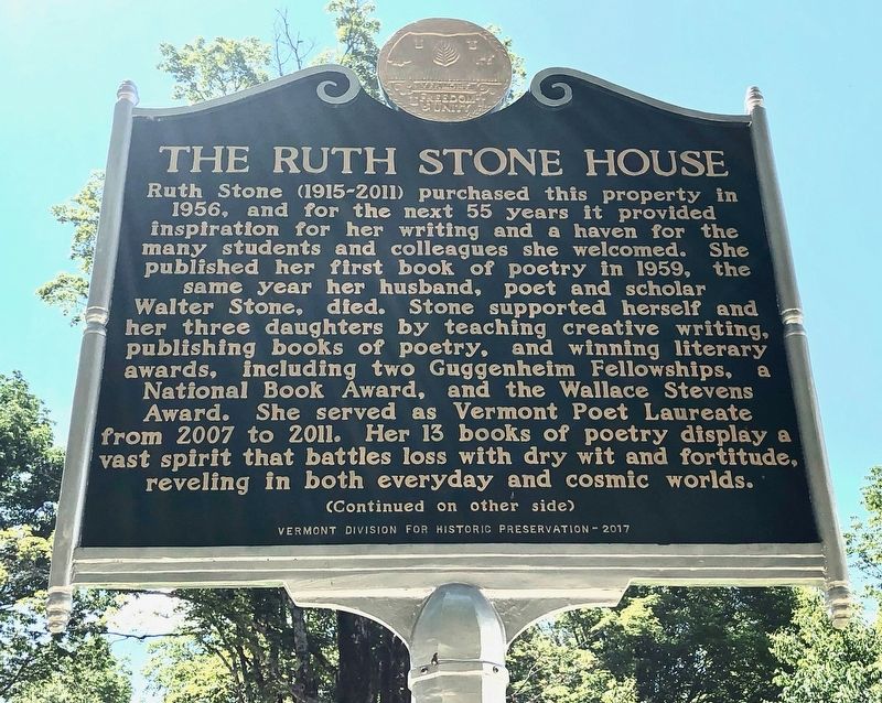 The Ruth Stone House image. Click for full size.