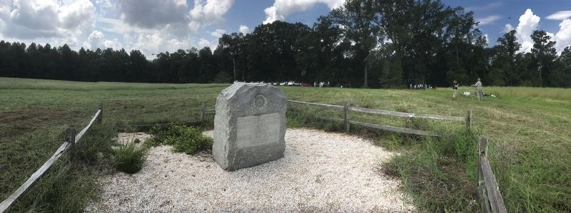 Site of Rebecca Motte's Home Marker. Click for full size. Site of Rebecca Motte's Home Marker image. Click for full size.