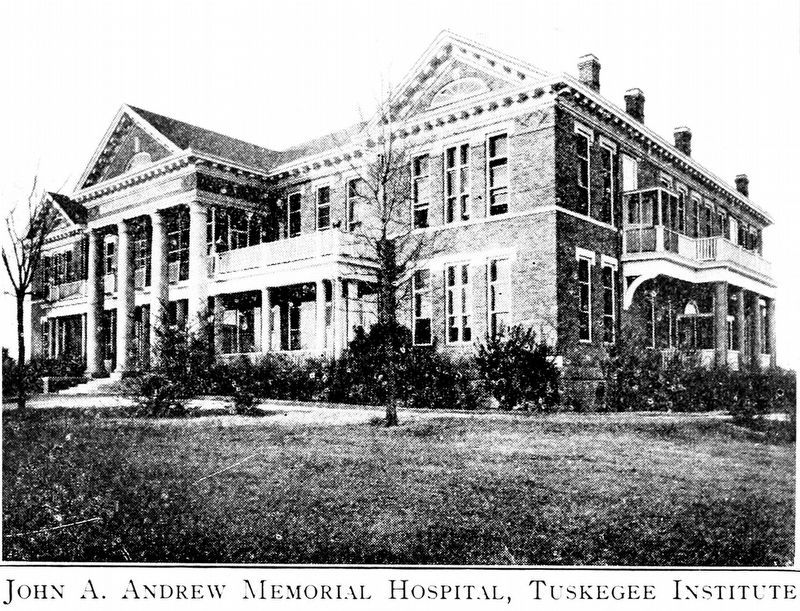 John A. Andrew Memorial Hospital, Tuskegee Institute image. Click for full size.