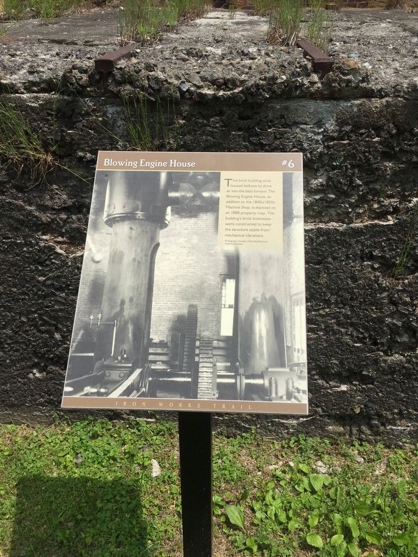 Blowing Engine House Marker image. Click for full size.