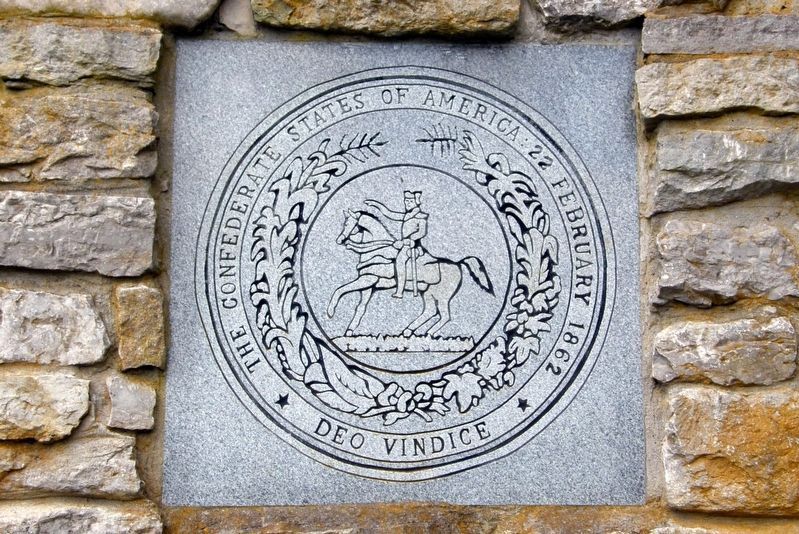 The Great Seal of the Confederate States of America image. Click for full size.