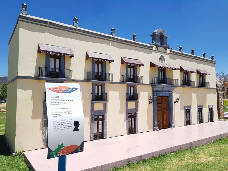 House of the Corregidora Marker. Click for full size. House of the Corregidora Marker image. Click for full size.