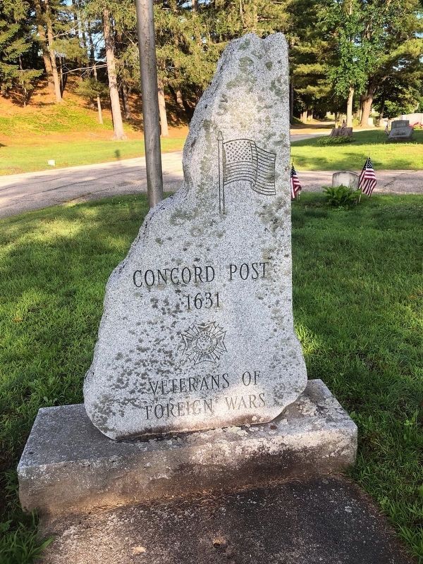 Concord Post 1631 Marker image. Click for full size.