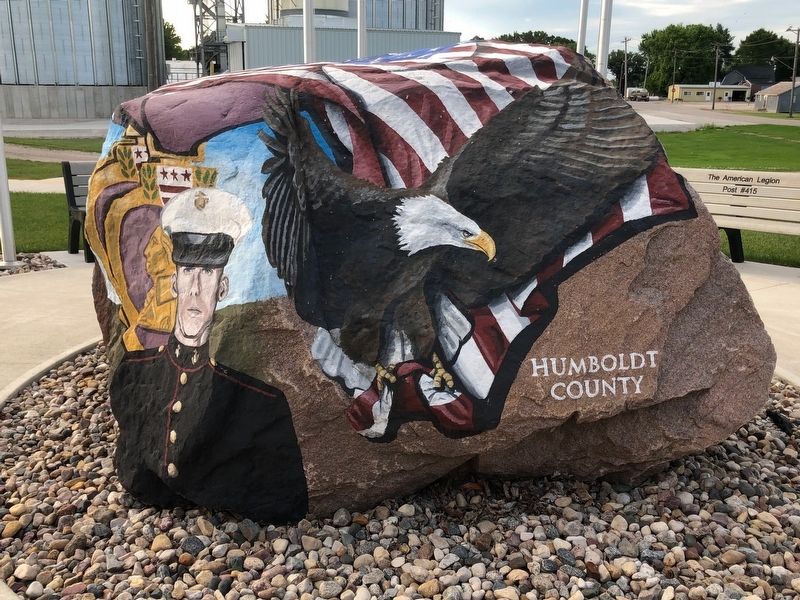 Livermore Freedom Rock Veterans Memorial image. Click for full size.