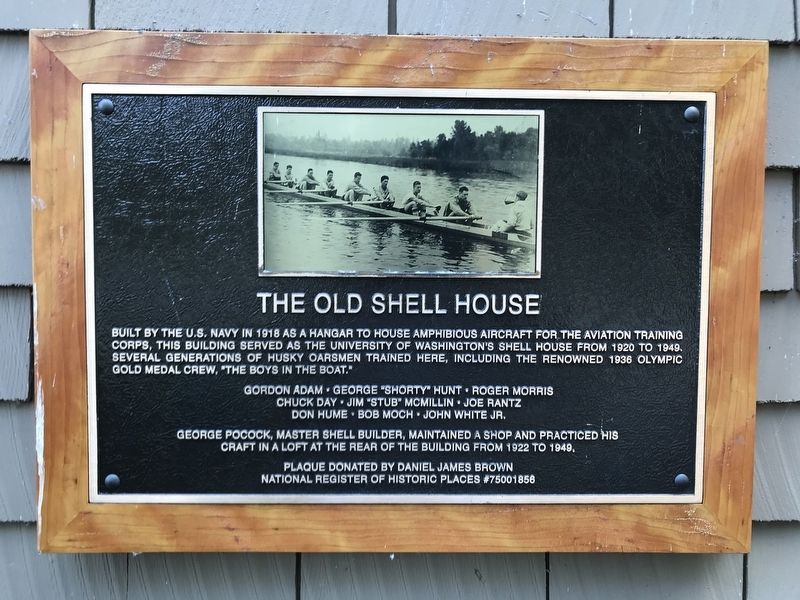 The Old Shell House Marker image. Click for full size.