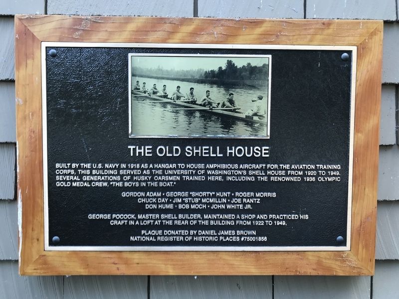 The Old Shell House Marker. Click for full size. The Old Shell House Marker image. Click for full size.
