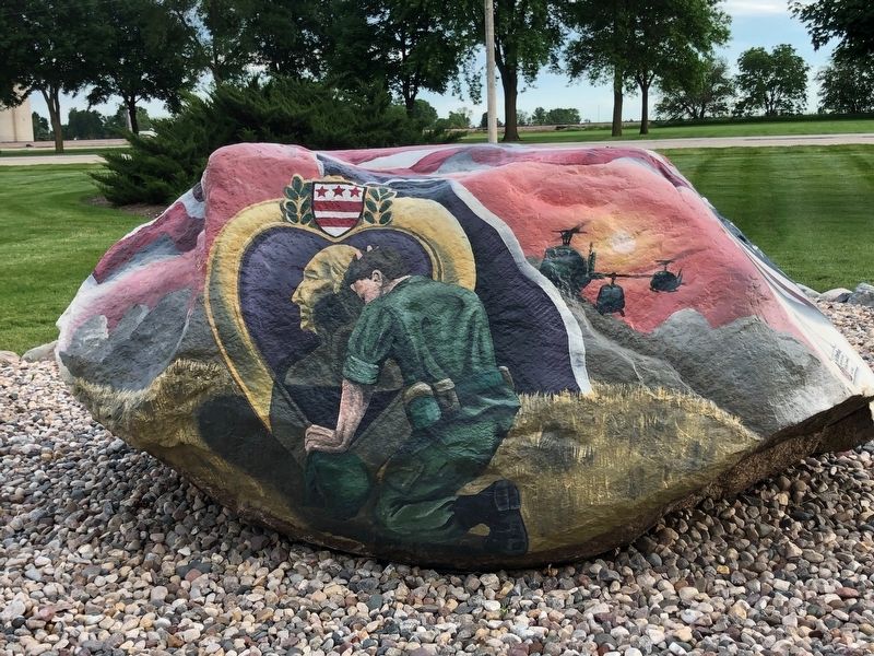 Rolfe Freedom Rock Veterans Memorial. Click for full size. Rolfe Freedom Rock Veterans Memorial image. Click for full size.