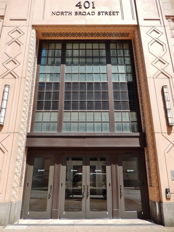 Terminal Commerce Building<br>(<i>front entrance detail</i>) image. Click for full size.