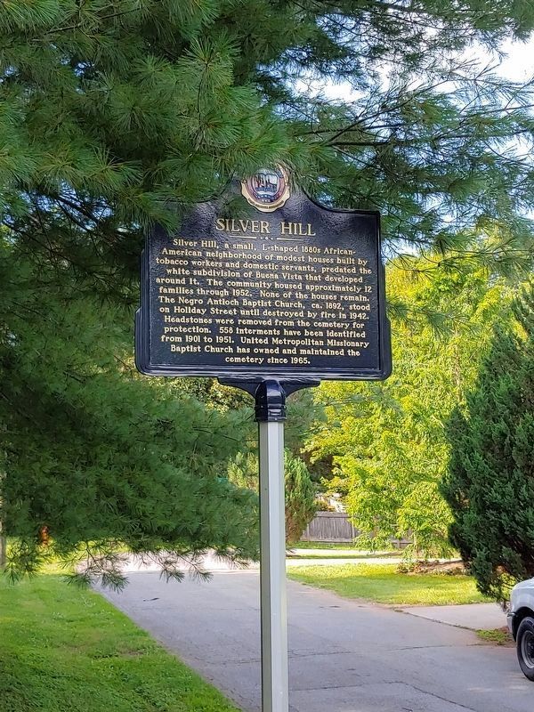 Silver Hill Marker image. Click for full size.