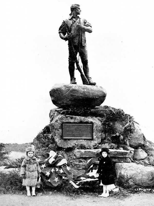 Green Mountain Boys Memorial Dedication image. Click for full size.