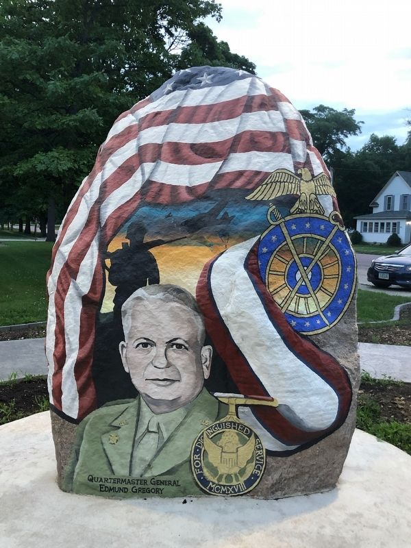 Albert City Freedom Rock Veterans Memorial image. Click for full size.