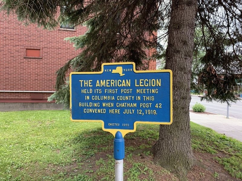 The American Legion Marker image. Click for full size.