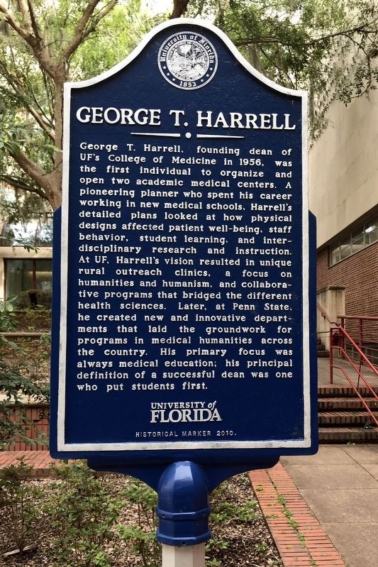 George T. Harrell Marker image. Click for full size.