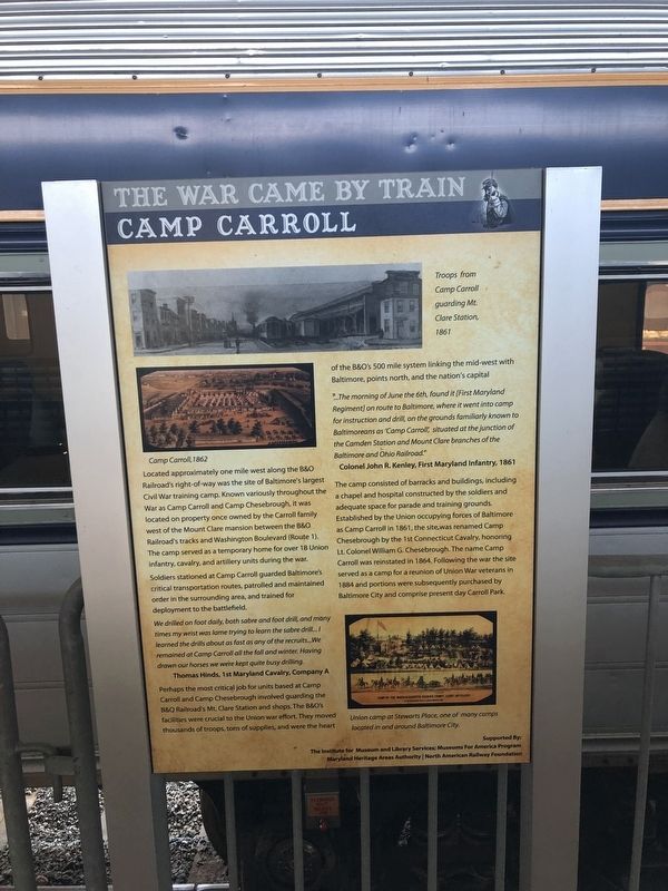 Camp Carroll Marker image. Click for full size.