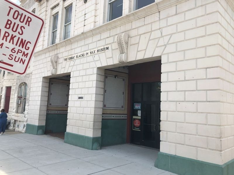 The Front Entrance of the National Great Blacks in Wax Museum image. Click for full size.