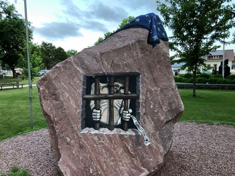 Hawarden Freedom Rock Veterans Memorial image. Click for full size.